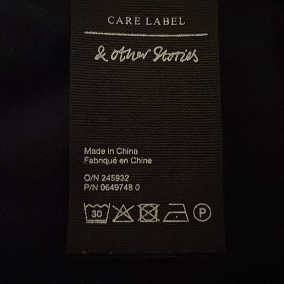 & Other Stories navy corduroy suit - Picture 9 of 16